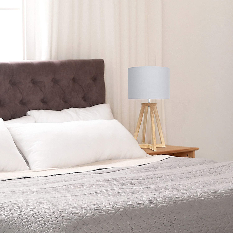 Antique Iced Blue and Natural Rope Perfice -Round Hardback Naturalis Linteis Shade -On-Off Gyratorius switch