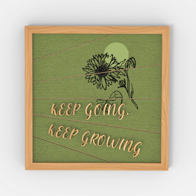 Domus Sutura Machina Wood Wall Decor