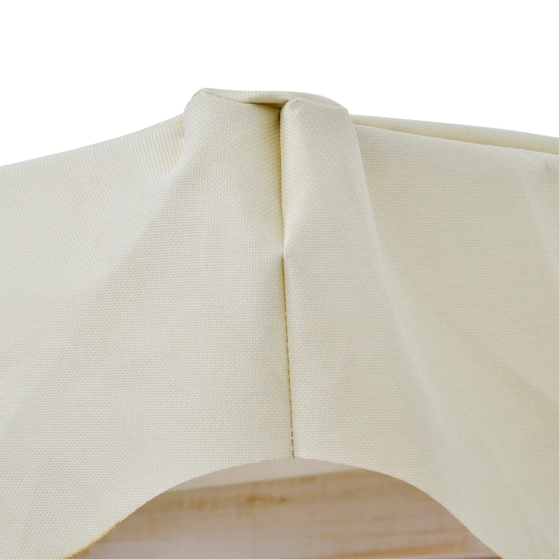 2-Person Outdoor Swing Porch Swing with Wooden Stand, Fortis A-Frame Design, & Adjustable Water-Fighting Canopy